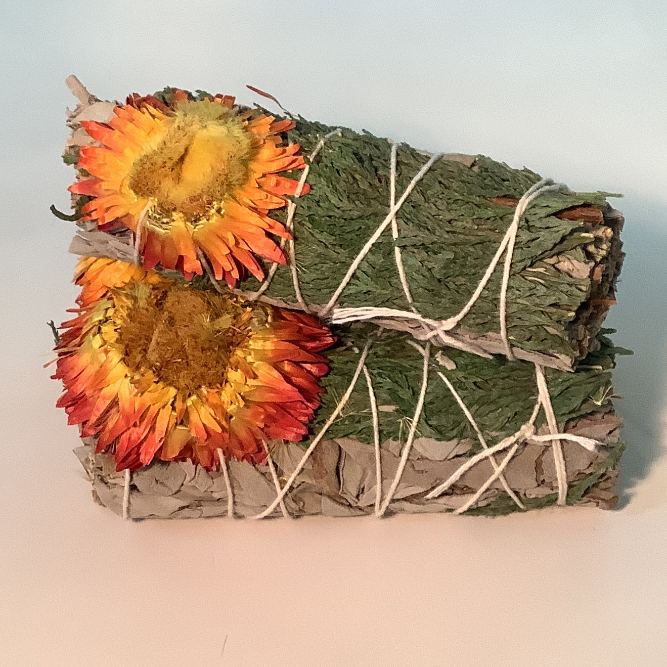 White Sage & Cedar w/ Paper Flower – Astral Ore